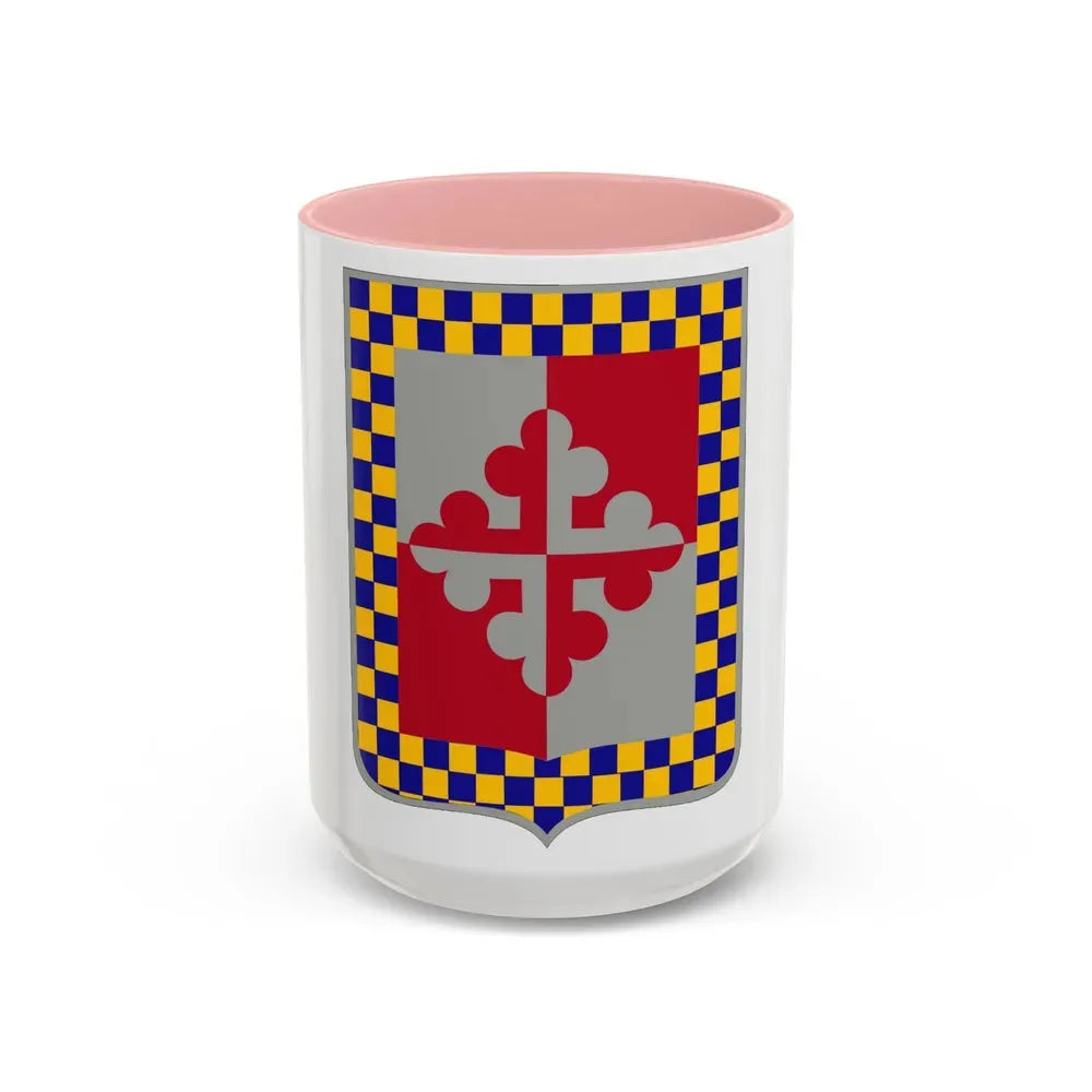 306 Cavalry Regiment (U.S. Army) Accent Coffee Mug 15oz Pink - Go Mug Yourself
