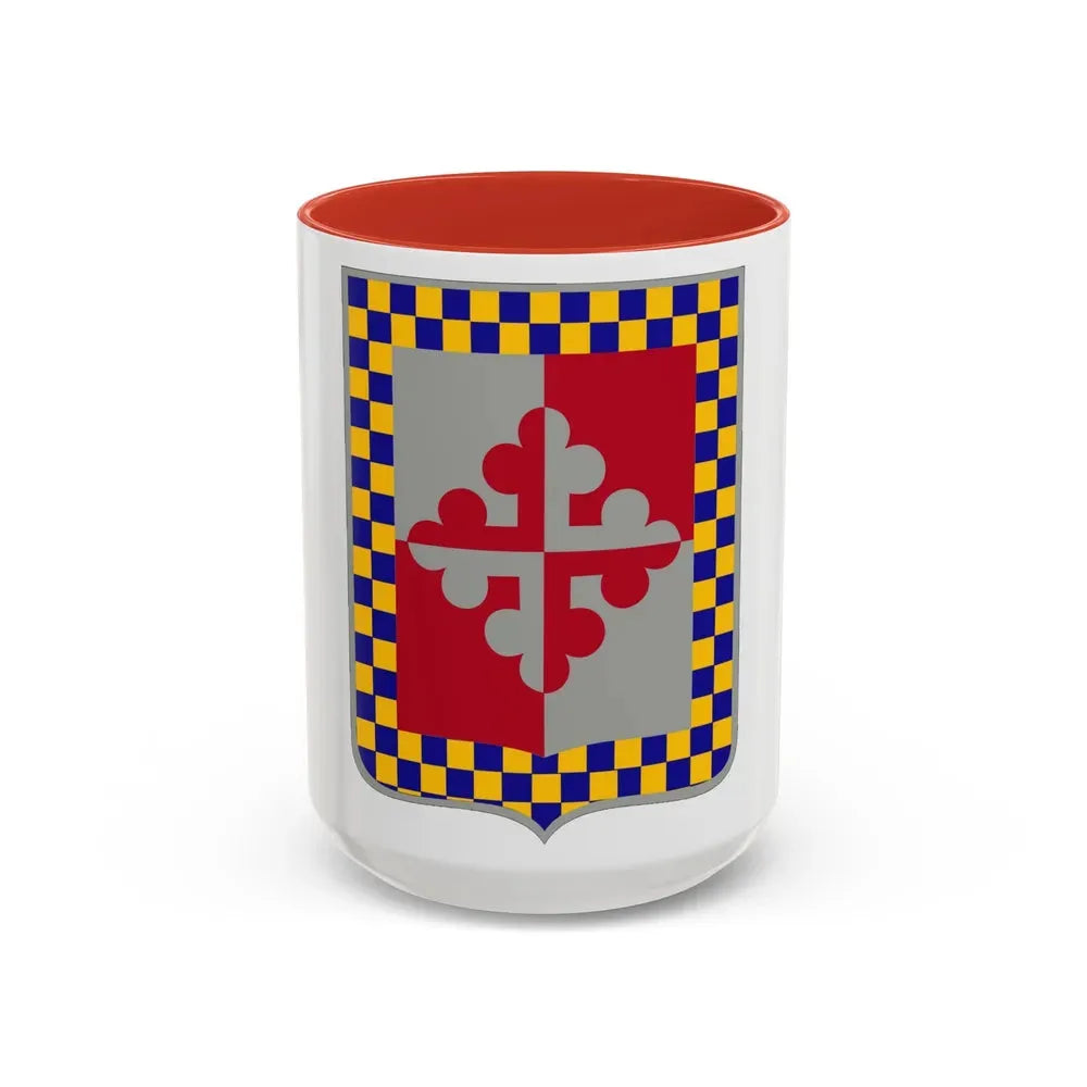 306 Cavalry Regiment (U.S. Army) Accent Coffee Mug 15oz Red - Go Mug Yourself