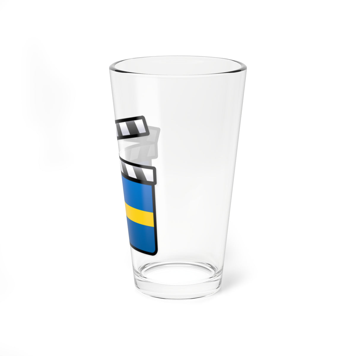 Sweden film clapperboard (Sweden) Pint Glass 16oz