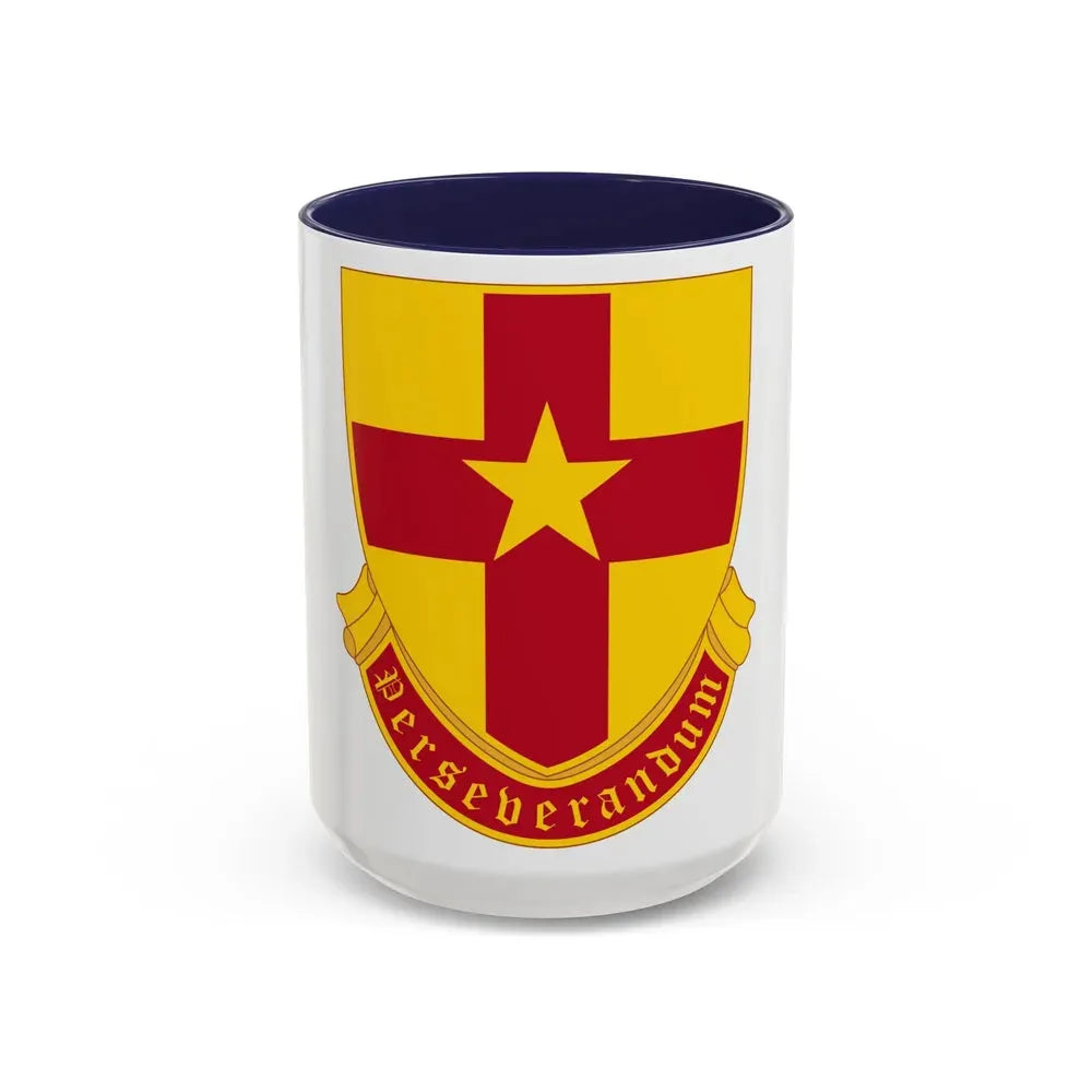 307 Cavalry Regiment (U.S. Army) Accent Coffee Mug 15oz Navy - Go Mug Yourself