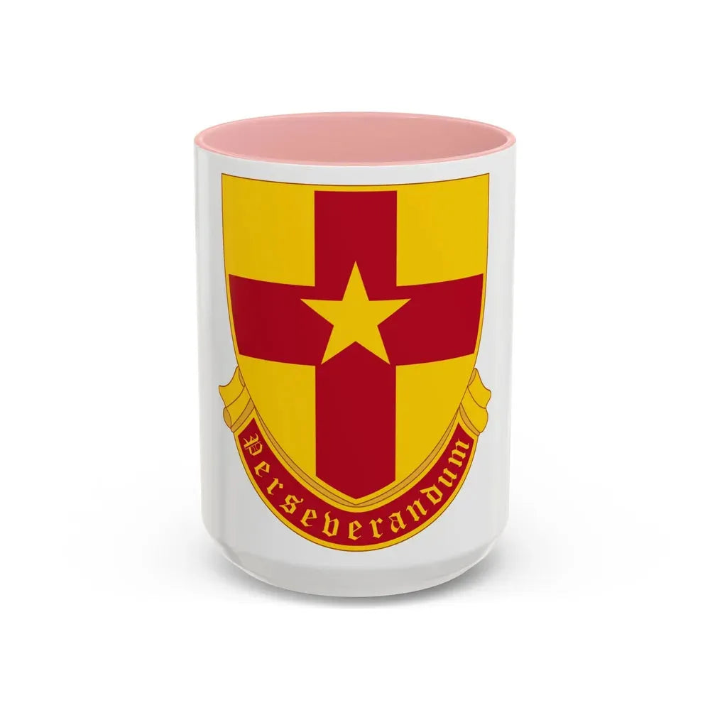 307 Cavalry Regiment (U.S. Army) Accent Coffee Mug 15oz Pink - Go Mug Yourself