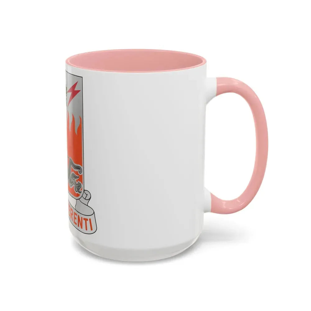307 Signal Battalion (U.S. Army) Accent Coffee Mug - Go Mug Yourself