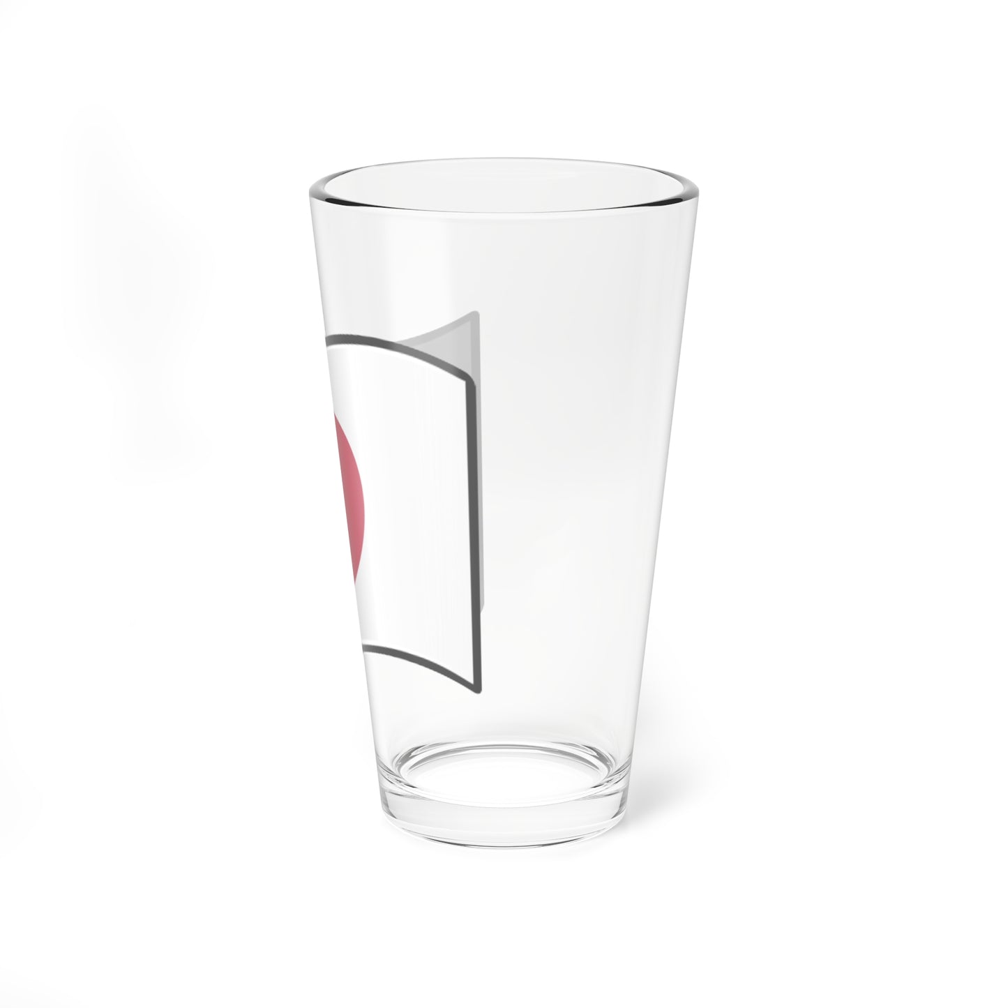Nuvola Japan flag (Japan) Pint Glass 16oz