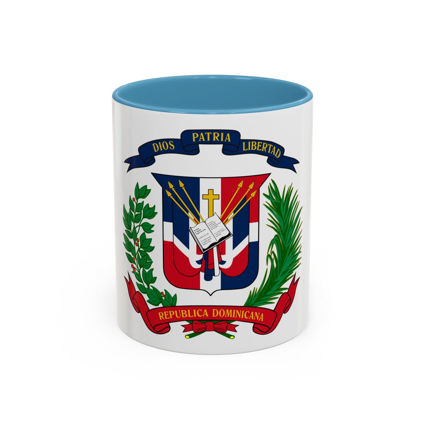 Coat of arms of the Dominican Republic - Accent Coffee Mug
