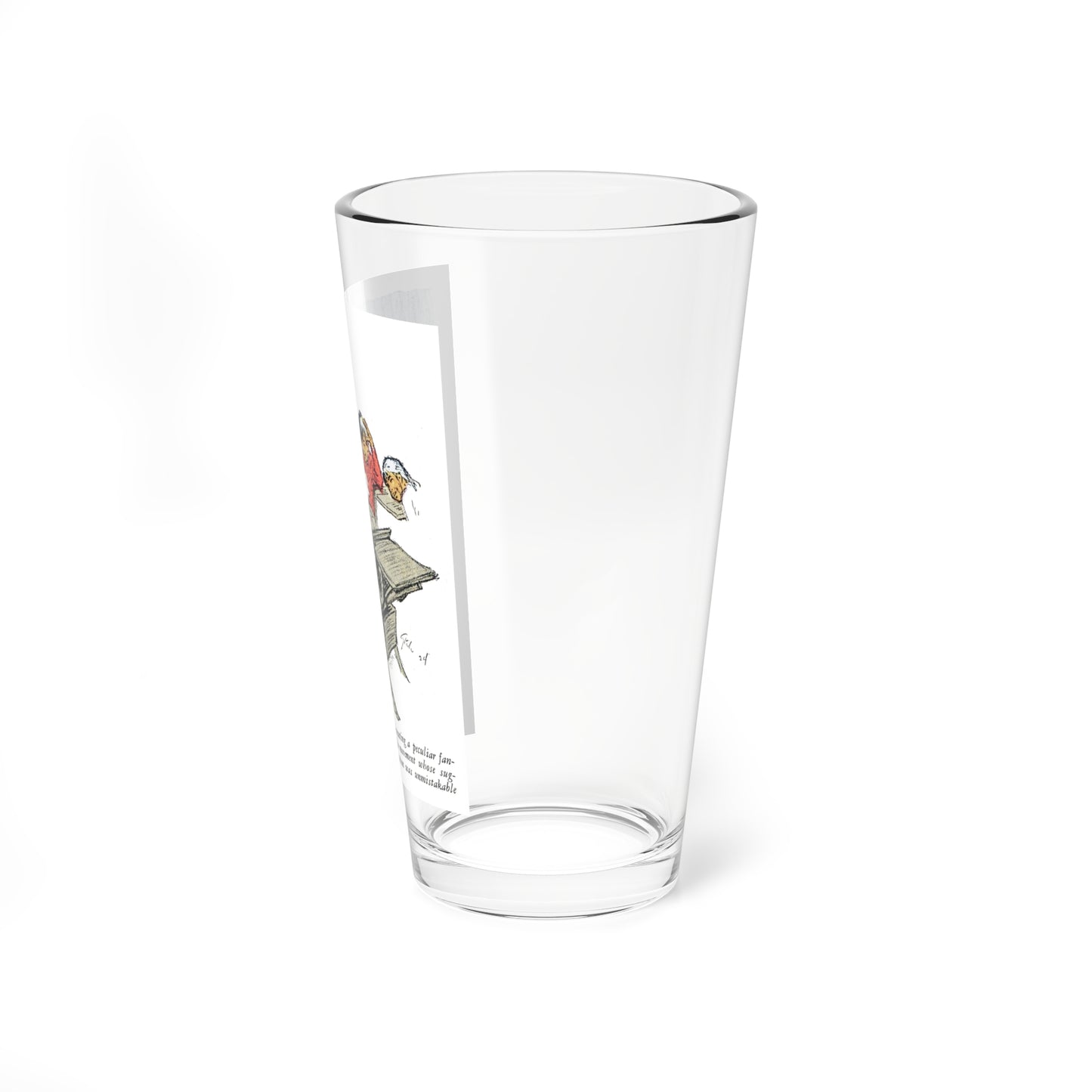 One Uses the Handkerchief (1), Woman's Home Companion, November 1924 (Magazine Illustration) Pint Glass 16oz