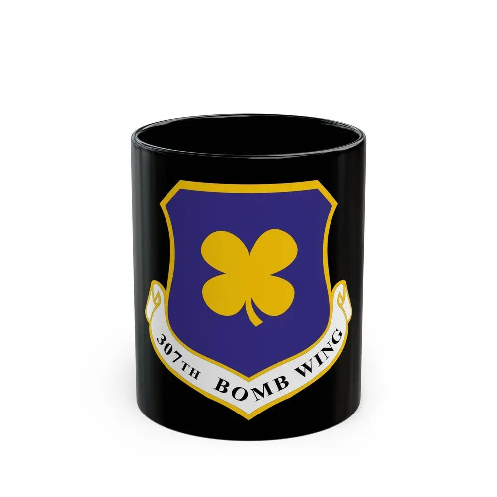 307th Bomb Wing (U.S. Air Force) Black Coffee Mug 11oz - Go Mug Yourself