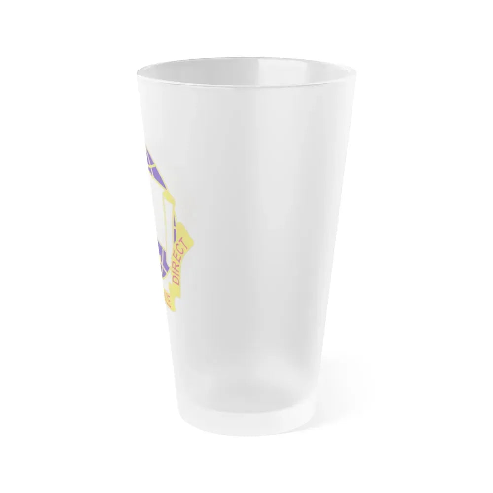 308 Civil Affairs Brigade 2 (U.S. Army) Frosted Pint Glass 16oz - Go Mug Yourself