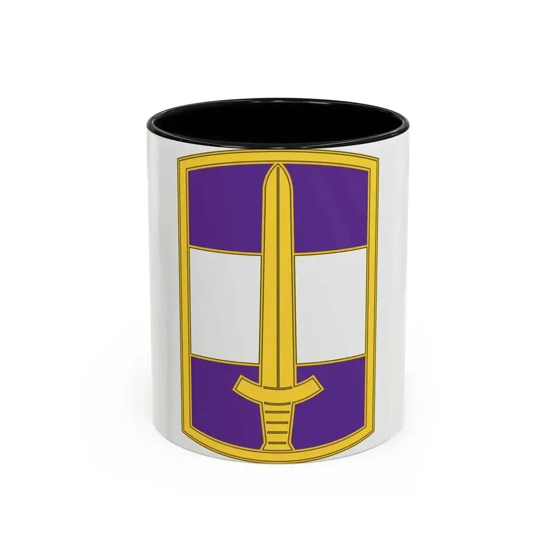 308 Civil Affairs Brigade 3 (U.S. Army) Accent Coffee Mug 11oz Black - Go Mug Yourself