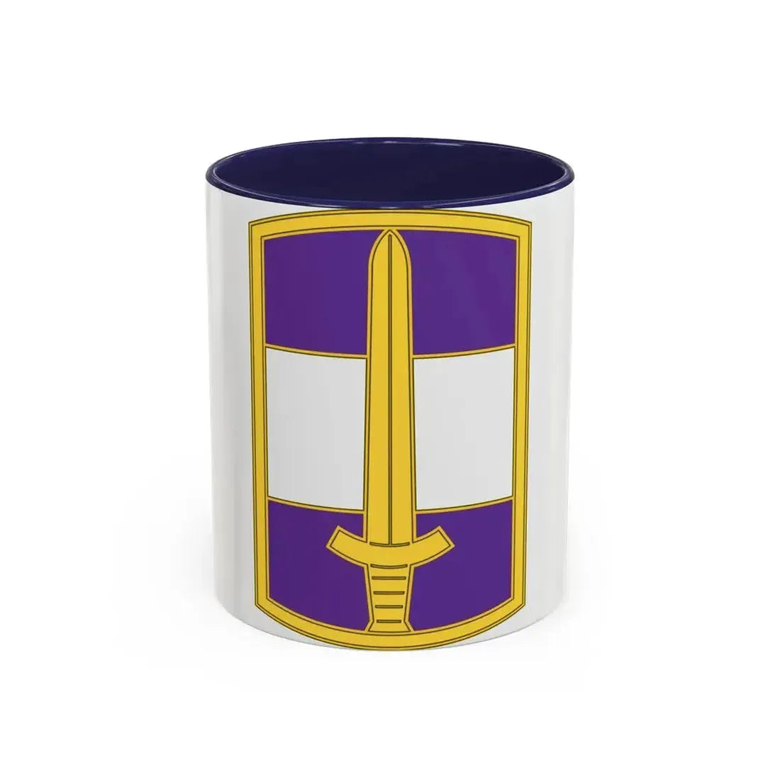 308 Civil Affairs Brigade 3 (U.S. Army) Accent Coffee Mug 11oz Navy - Go Mug Yourself