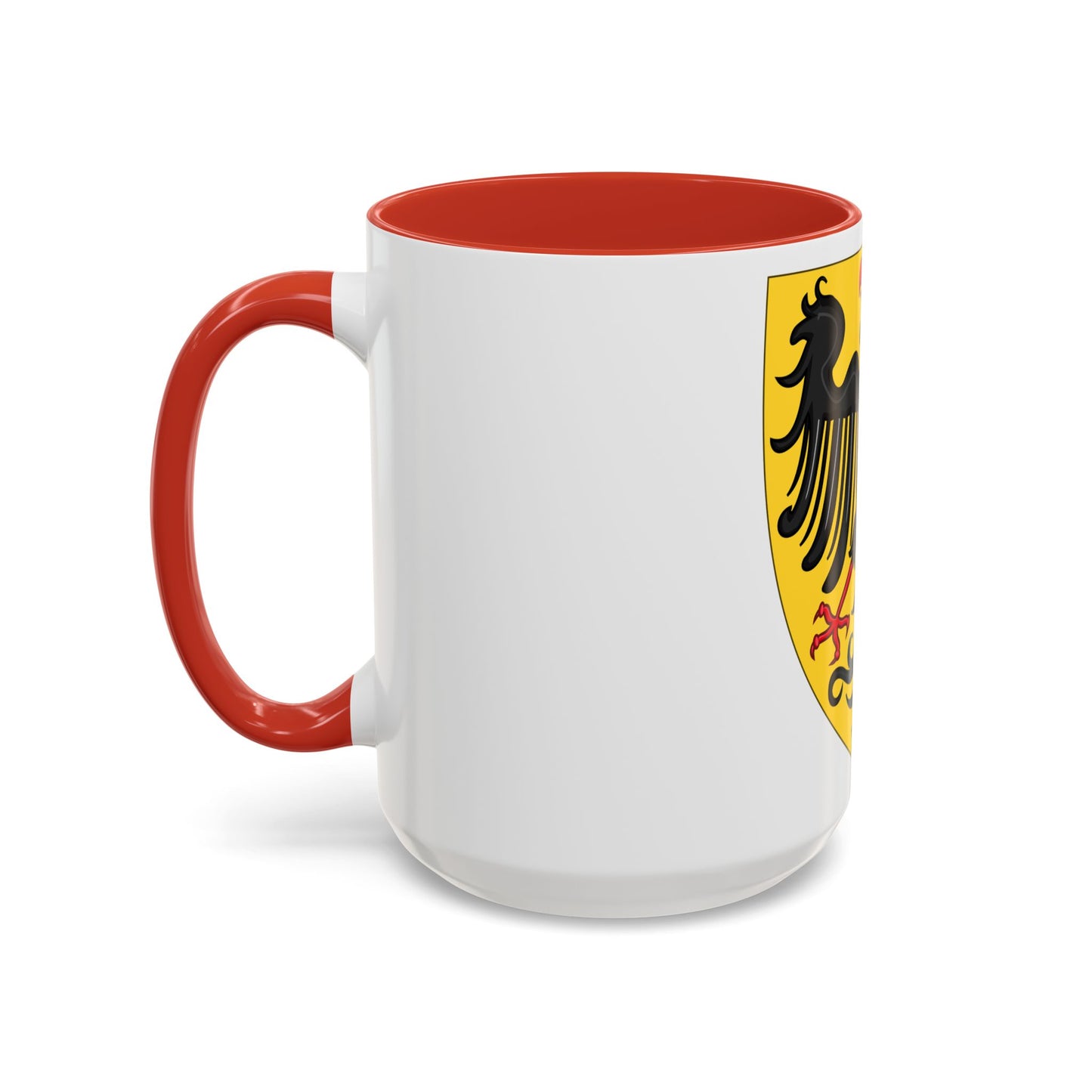Shield and Coat of Arms of the Holy Roman Emperor (c.1300-c.1400) - Accent Coffee Mug