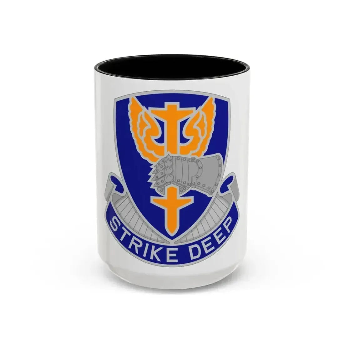309 Aviation Battalion 2 (U.S. Army) Accent Coffee Mug 15oz Black - Go Mug Yourself
