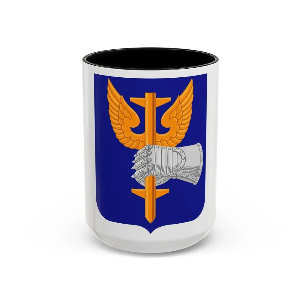 309 Aviation Battalion (U.S. Army) Accent Coffee Mug 15oz Black - Go Mug Yourself