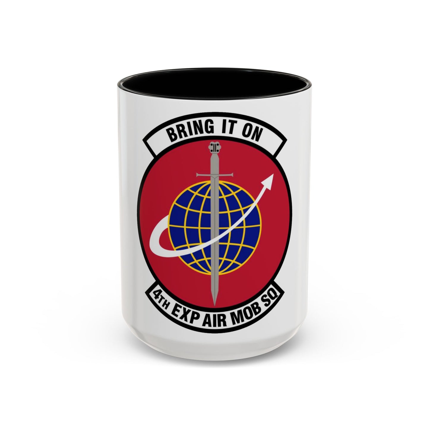 4th Expeditionary Air Mobility Squadron (U.S. Air Force) Accent Coffee Mug