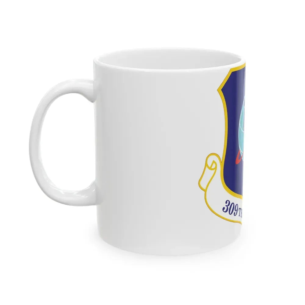 309th Aerospace Maintenance & Regeneration Group (U.S. Air Force) White Coffee Mug - Go Mug Yourself