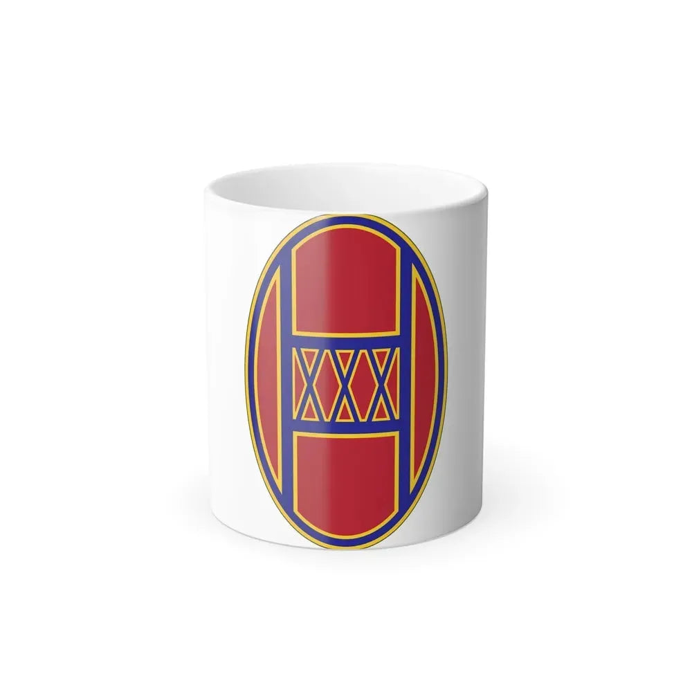 30th Armored Brigade (U.S. Army) Color Changing Coffee Mug 11oz - Go Mug Yourself
