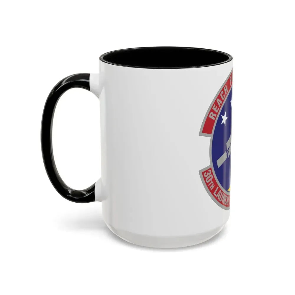 30th Launch Support Squadron (U.S. Air Force) Accent Coffee Mug - Go Mug Yourself