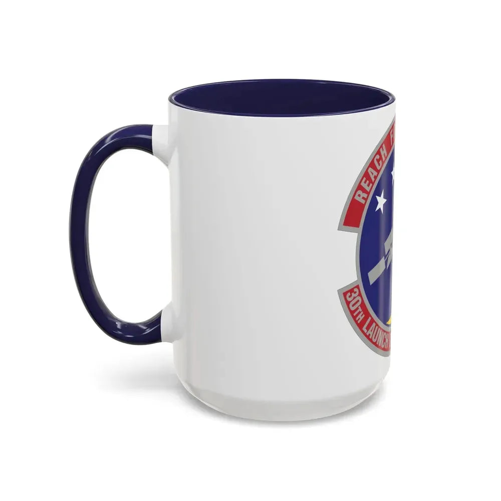 30th Launch Support Squadron (U.S. Air Force) Accent Coffee Mug - Go Mug Yourself