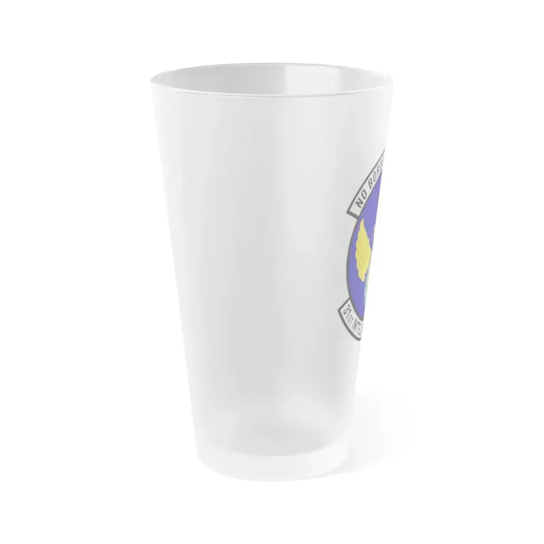 31 Intelligence Squadron ACC (U.S. Air Force) Frosted Pint Glass 16oz - Go Mug Yourself