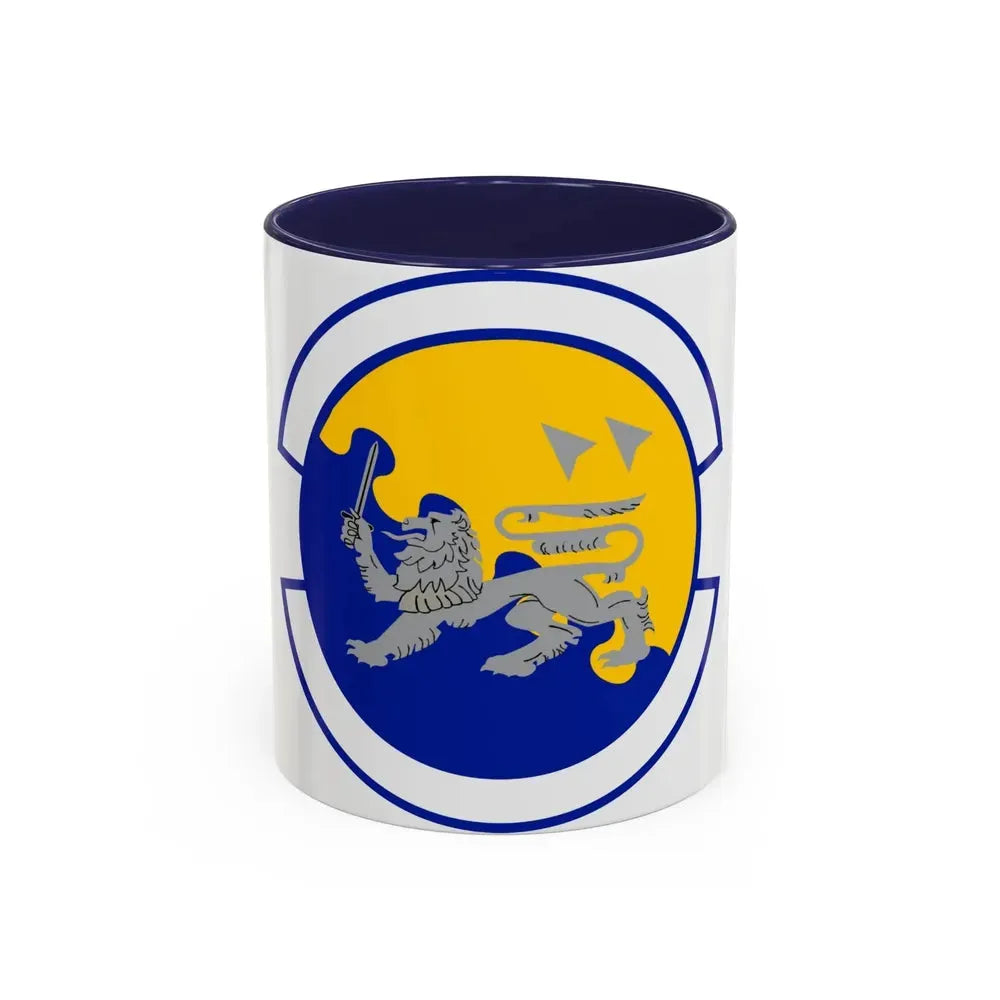 31 Operations Support Squadron USAFE (U.S. Air Force) Accent Coffee Mug 11oz Navy - Go Mug Yourself