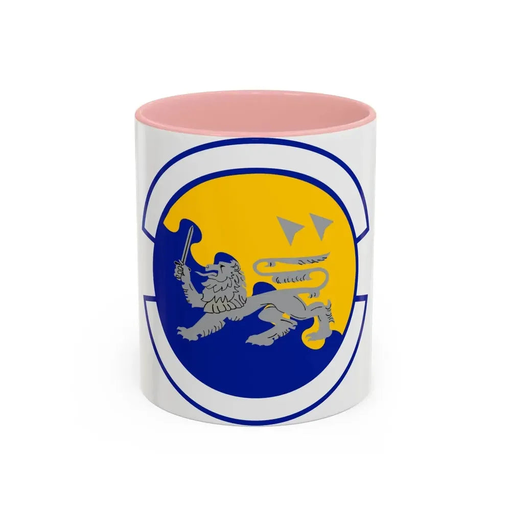 31 Operations Support Squadron USAFE (U.S. Air Force) Accent Coffee Mug 11oz Pink - Go Mug Yourself