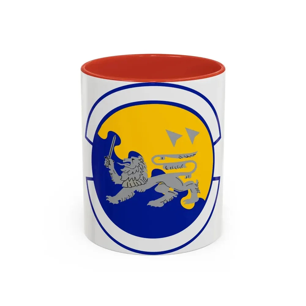 31 Operations Support Squadron USAFE (U.S. Air Force) Accent Coffee Mug 11oz Red - Go Mug Yourself
