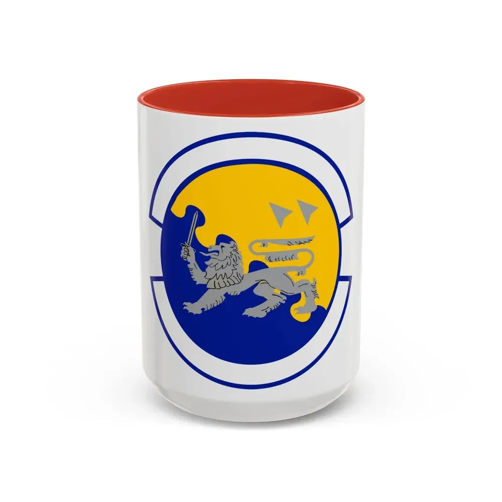31 Operations Support Squadron USAFE (U.S. Air Force) Accent Coffee Mug 15oz Red - Go Mug Yourself