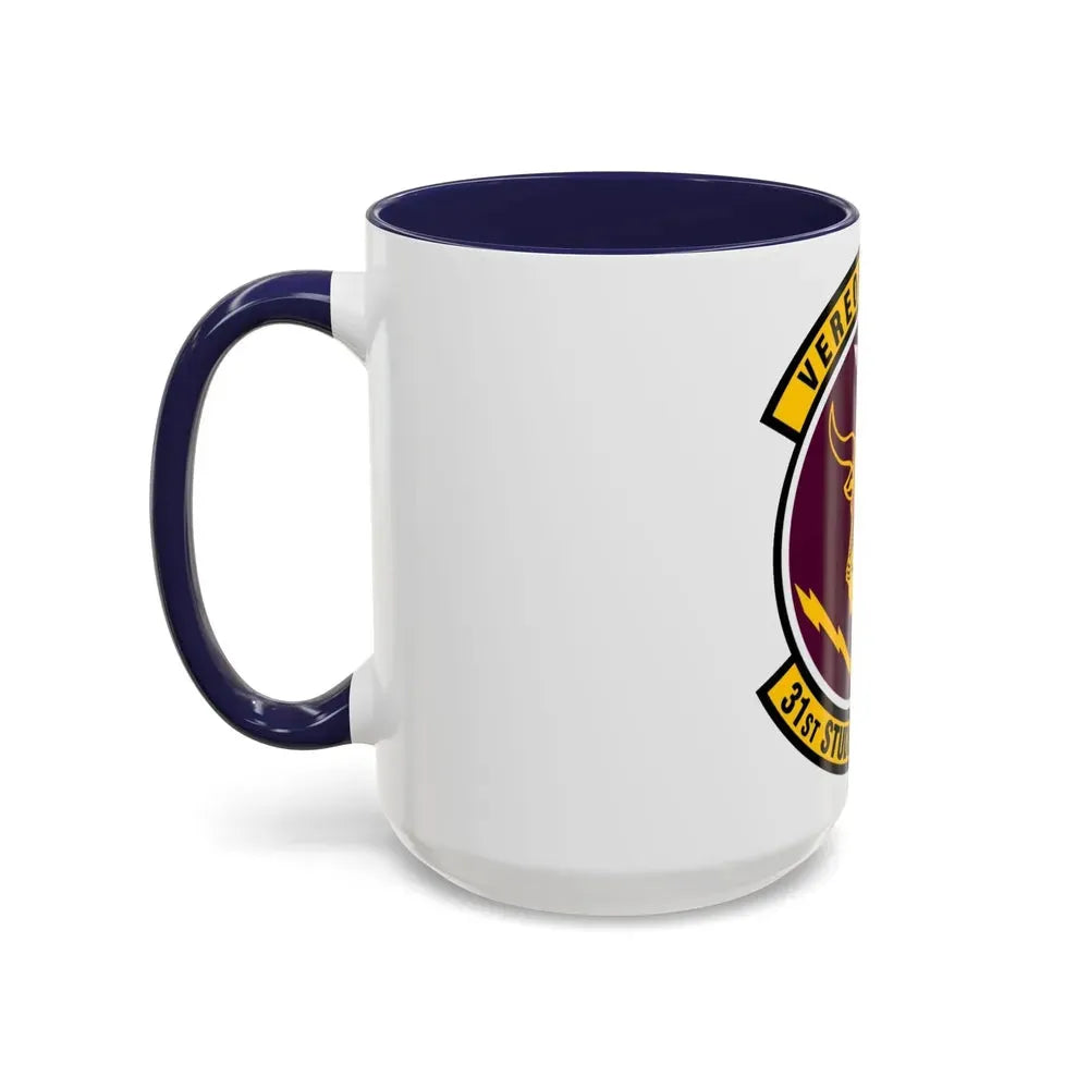 31 Student Sq AETC (U.S. Air Force) Accent Coffee Mug - Go Mug Yourself