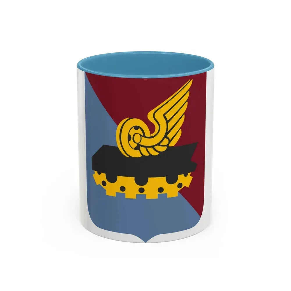 31 Transportation Battalion 2 (U.S. Army) Accent Coffee Mug 11oz Light Blue - Go Mug Yourself