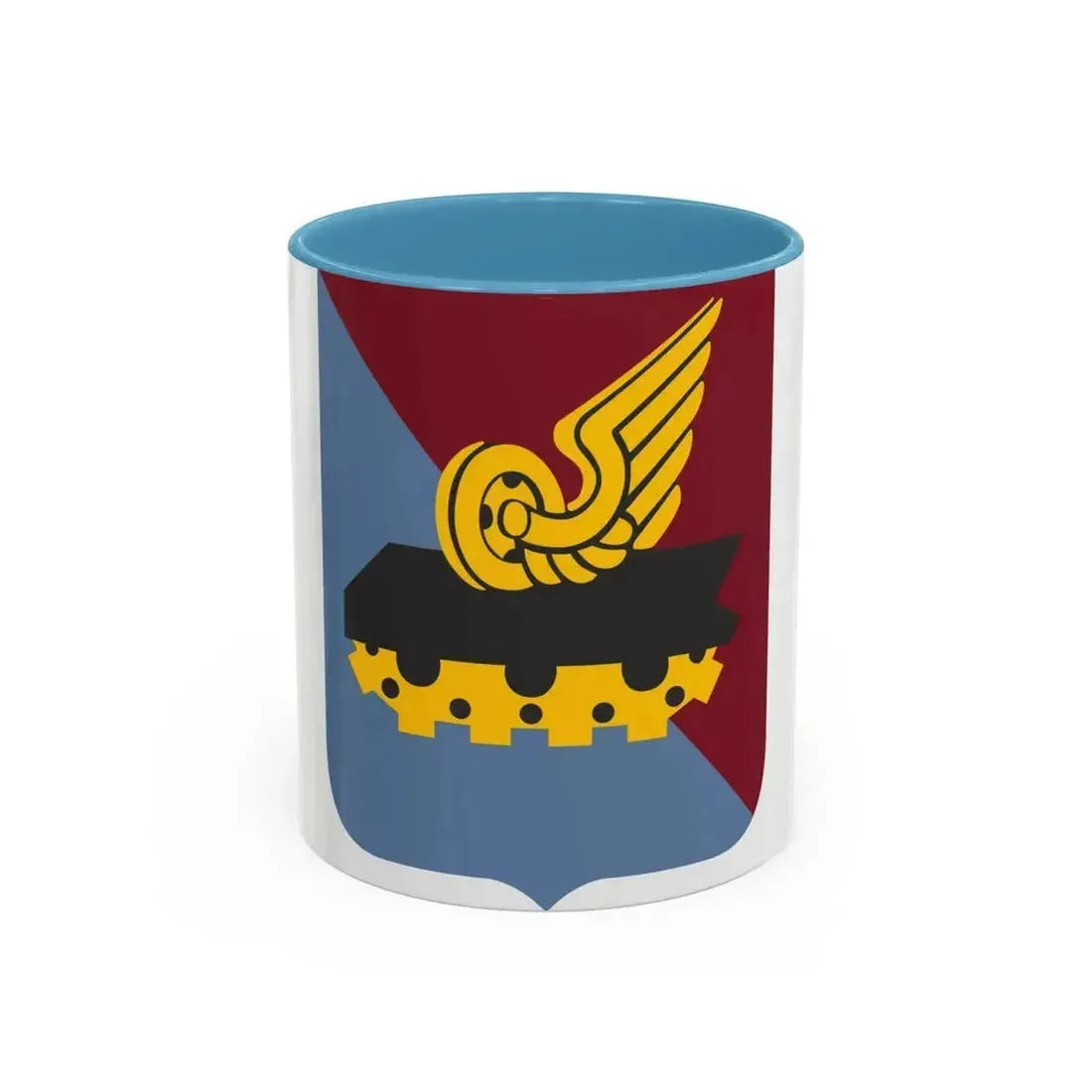 31 Transportation Battalion 2 (U.S. Army) Accent Coffee Mug 11oz Light Blue - Go Mug Yourself
