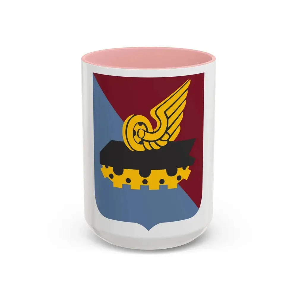 31 Transportation Battalion 2 (U.S. Army) Accent Coffee Mug 15oz Pink - Go Mug Yourself