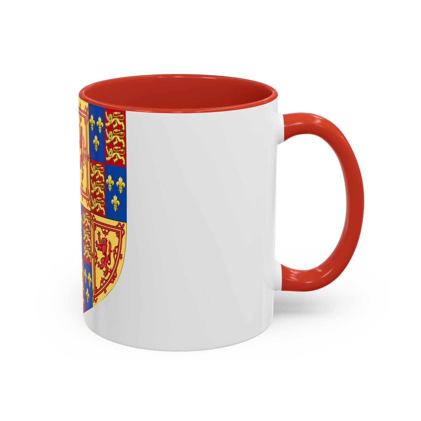 Royal Arms of the Kingdom of Scotland (1559) - Accent Coffee Mug