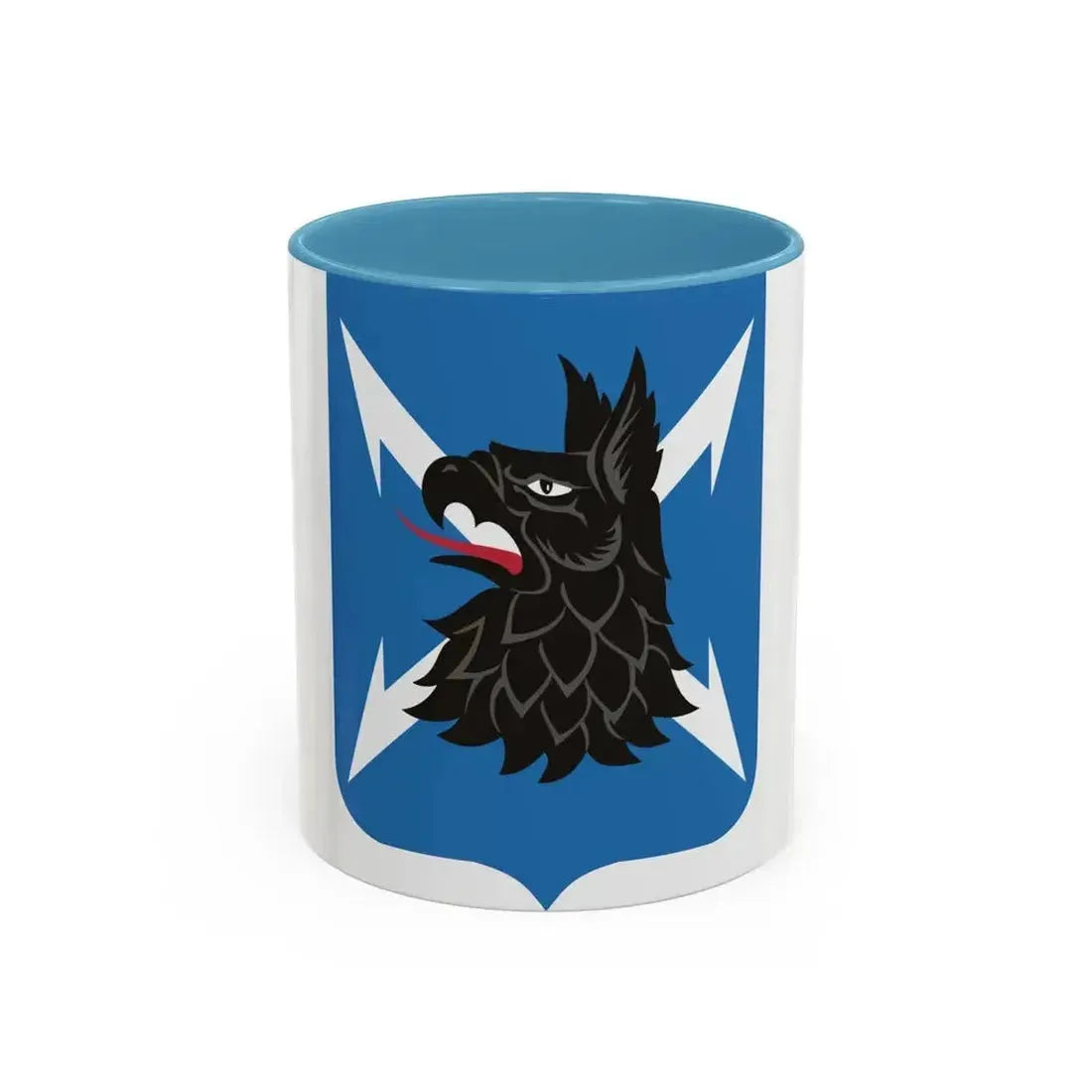 310th Military Intelligence Battalion (U.S. Army) Accent Coffee Mug 11oz Light Blue - Go Mug Yourself