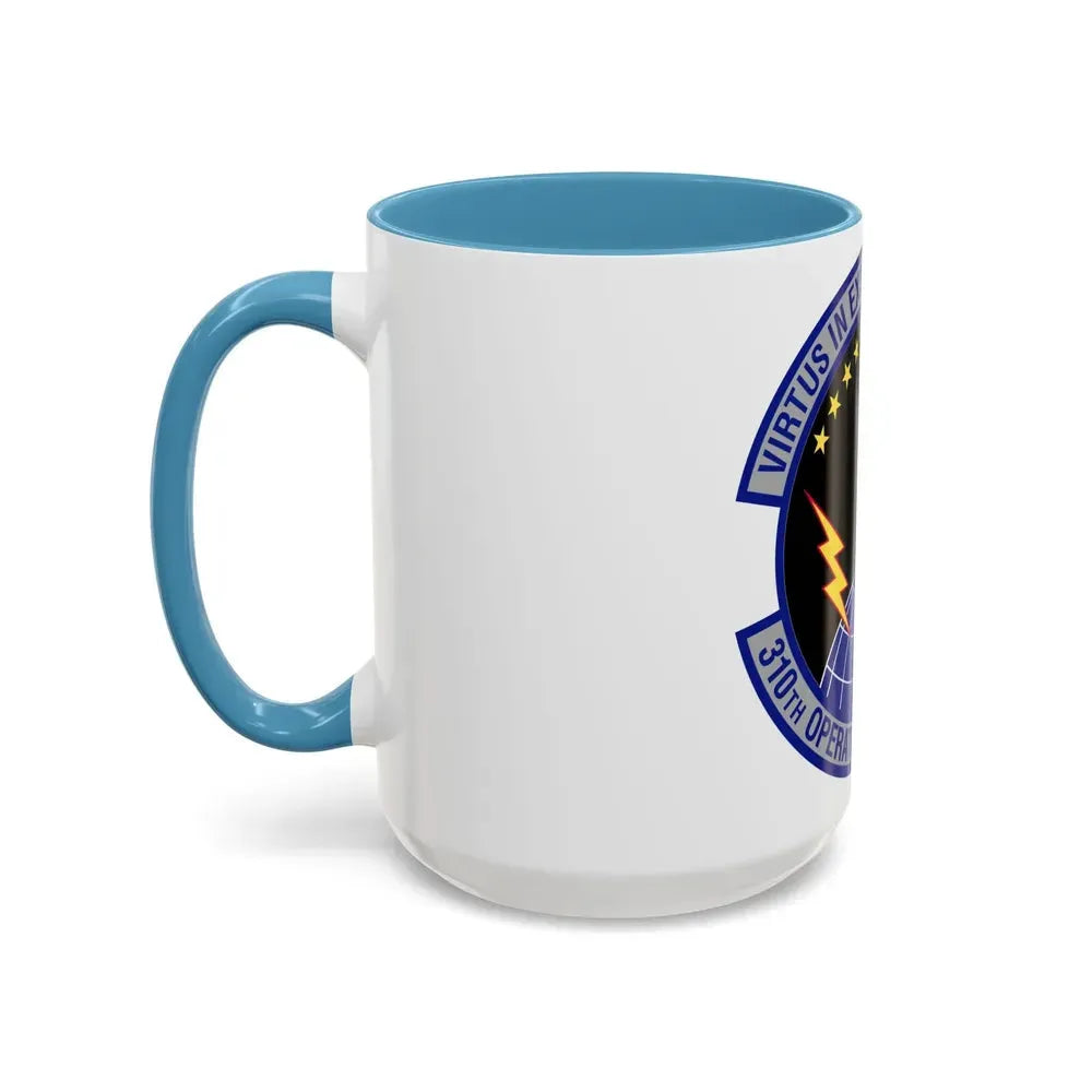 310th Operations Support Flight (U.S. Air Force) Accent Coffee Mug - Go Mug Yourself