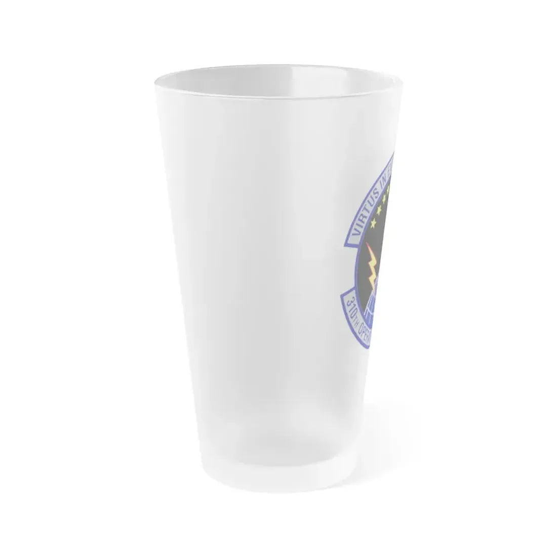 310th Operations Support Flight (U.S. Air Force) Frosted Pint Glass 16oz - Go Mug Yourself