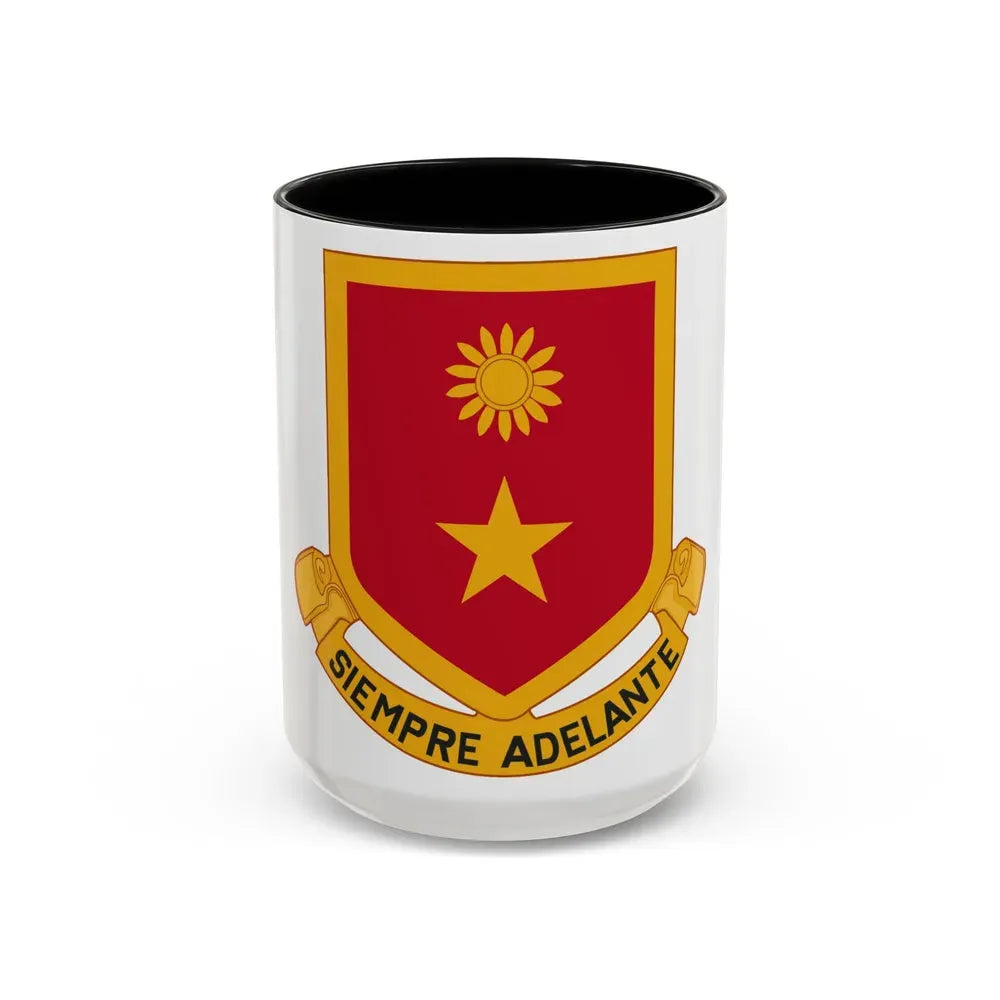 311 Cavalry Regiment (U.S. Army) Accent Coffee Mug 15oz Black - Go Mug Yourself