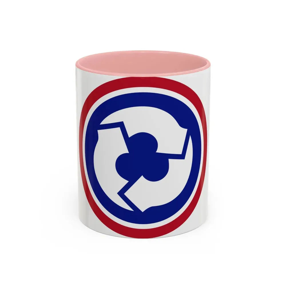 311 Sustainment Command (U.S. Army) Accent Coffee Mug 11oz Pink - Go Mug Yourself