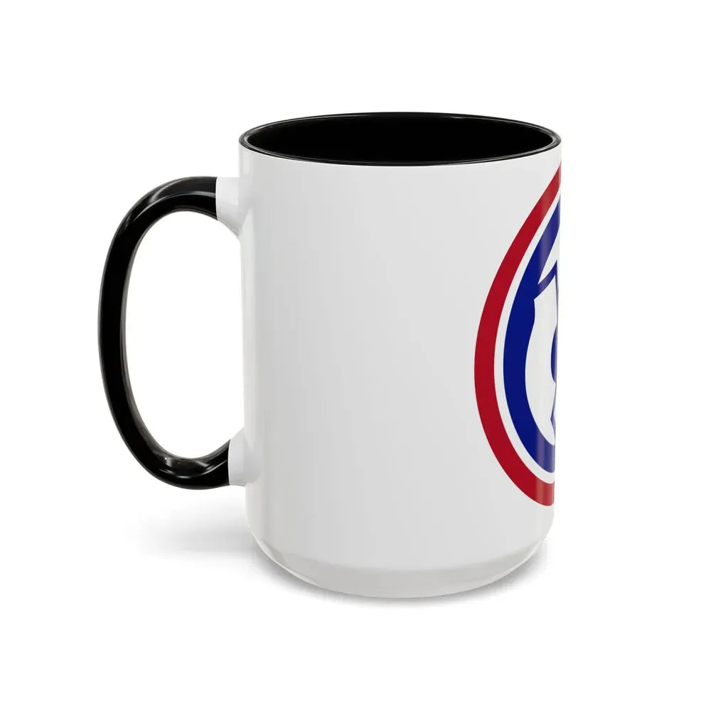 311 Sustainment Command (U.S. Army) Accent Coffee Mug - Go Mug Yourself