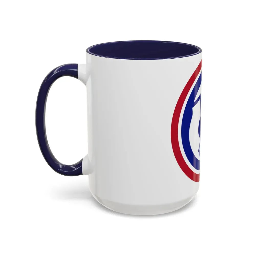311 Sustainment Command (U.S. Army) Accent Coffee Mug - Go Mug Yourself