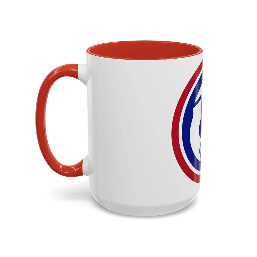 311 Sustainment Command (U.S. Army) Accent Coffee Mug - Go Mug Yourself