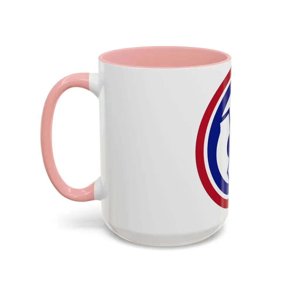 311 Sustainment Command (U.S. Army) Accent Coffee Mug - Go Mug Yourself