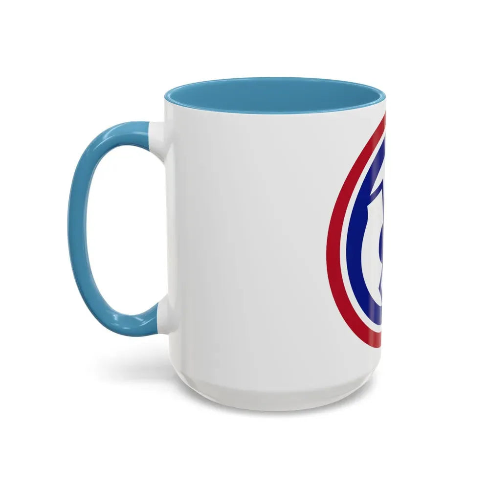 311 Sustainment Command (U.S. Army) Accent Coffee Mug - Go Mug Yourself