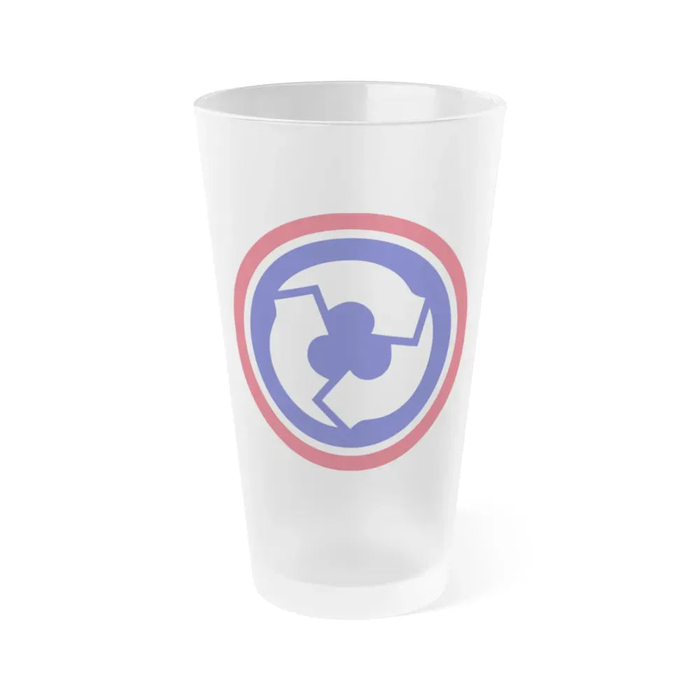 311 Sustainment Command (U.S. Army) Frosted Pint Glass 16oz Default Title - Go Mug Yourself