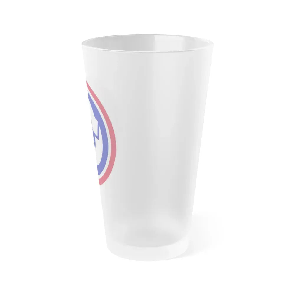 311 Sustainment Command (U.S. Army) Frosted Pint Glass 16oz - Go Mug Yourself