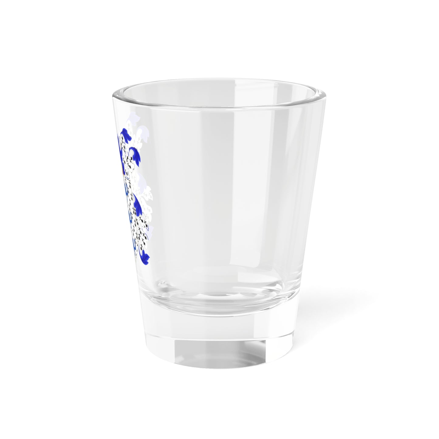 Coat of Arms of Ebenezer Adams (United States) (Coat of Arms) Shot Glass 1.5oz