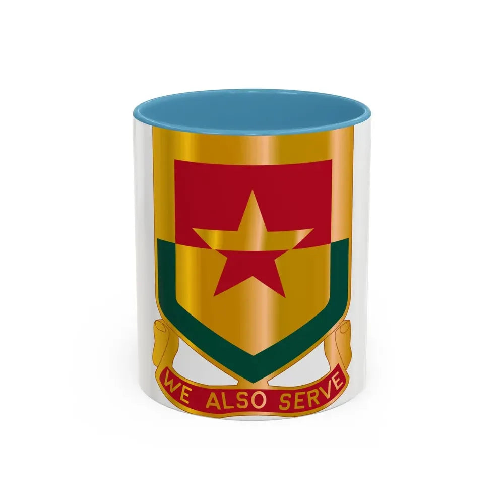 313 Cavalry Regiment (U.S. Army) Accent Coffee Mug 11oz Light Blue - Go Mug Yourself