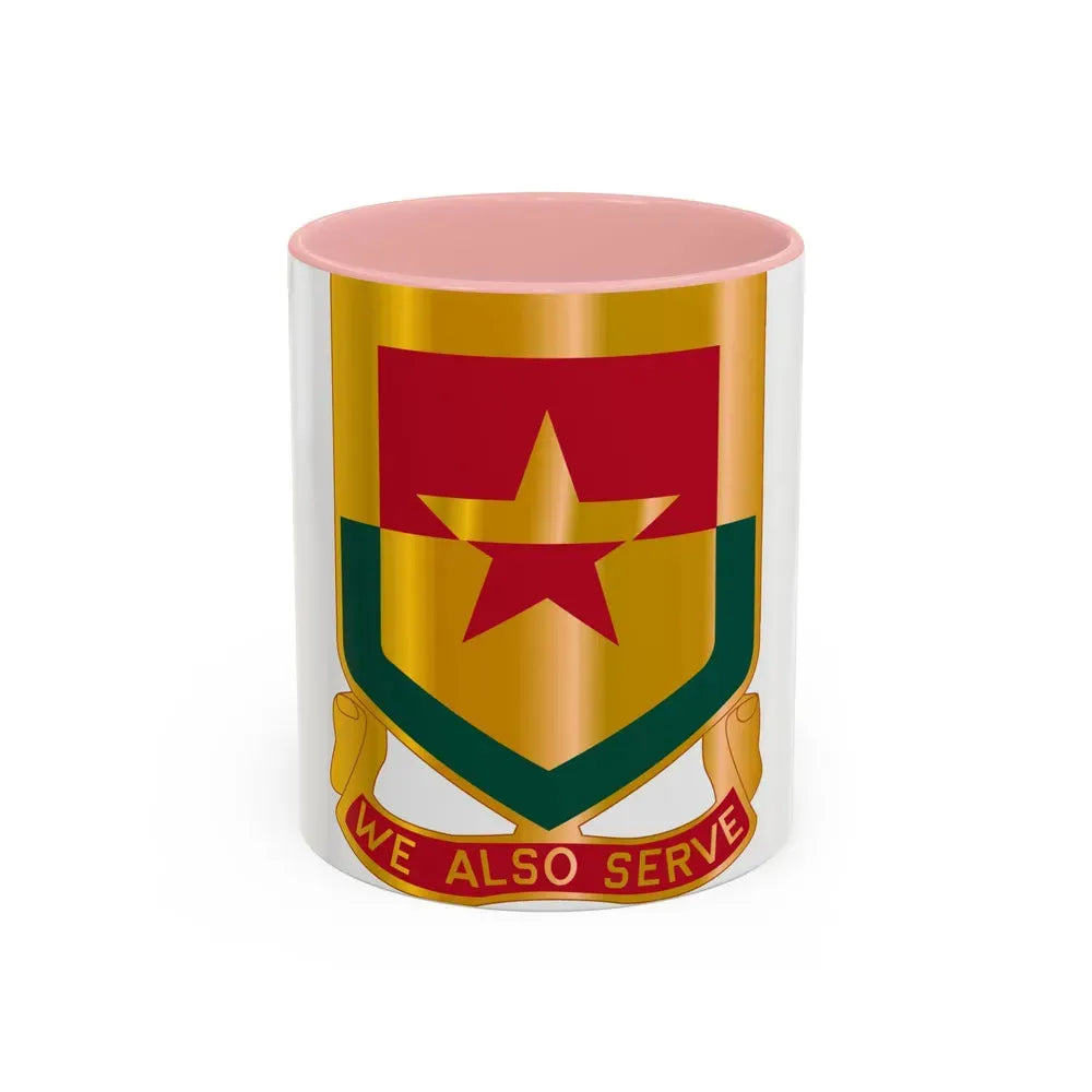 313 Cavalry Regiment (U.S. Army) Accent Coffee Mug 11oz Pink - Go Mug Yourself