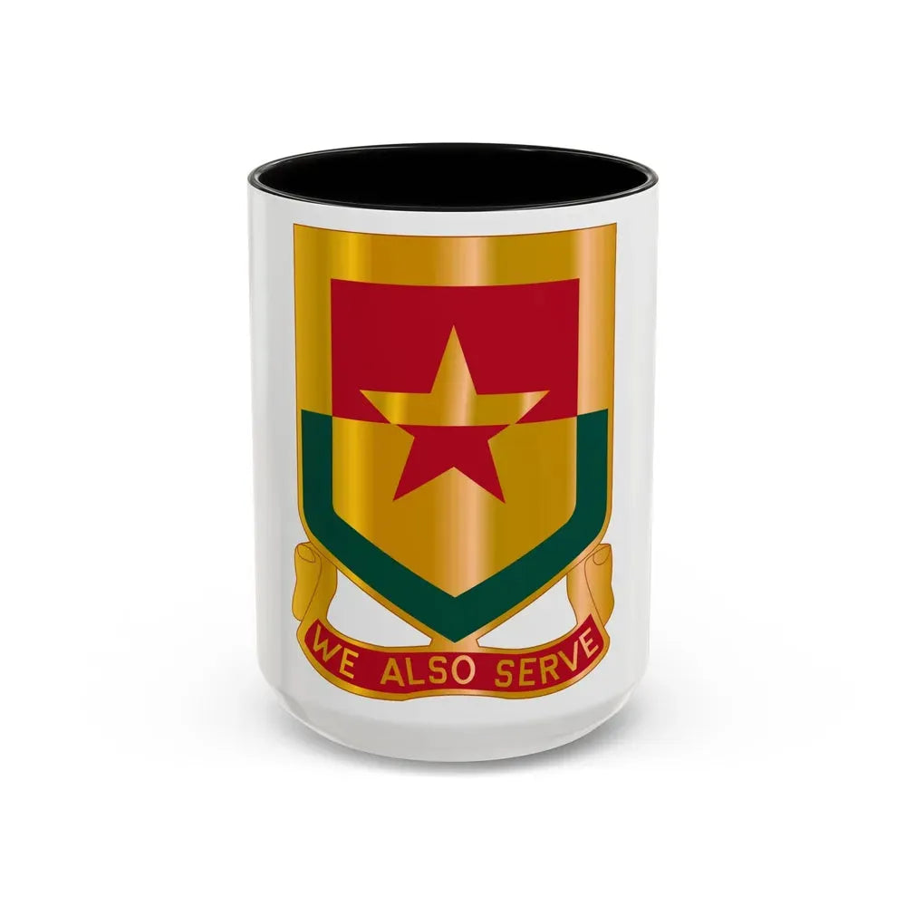 313 Cavalry Regiment (U.S. Army) Accent Coffee Mug 15oz Black - Go Mug Yourself