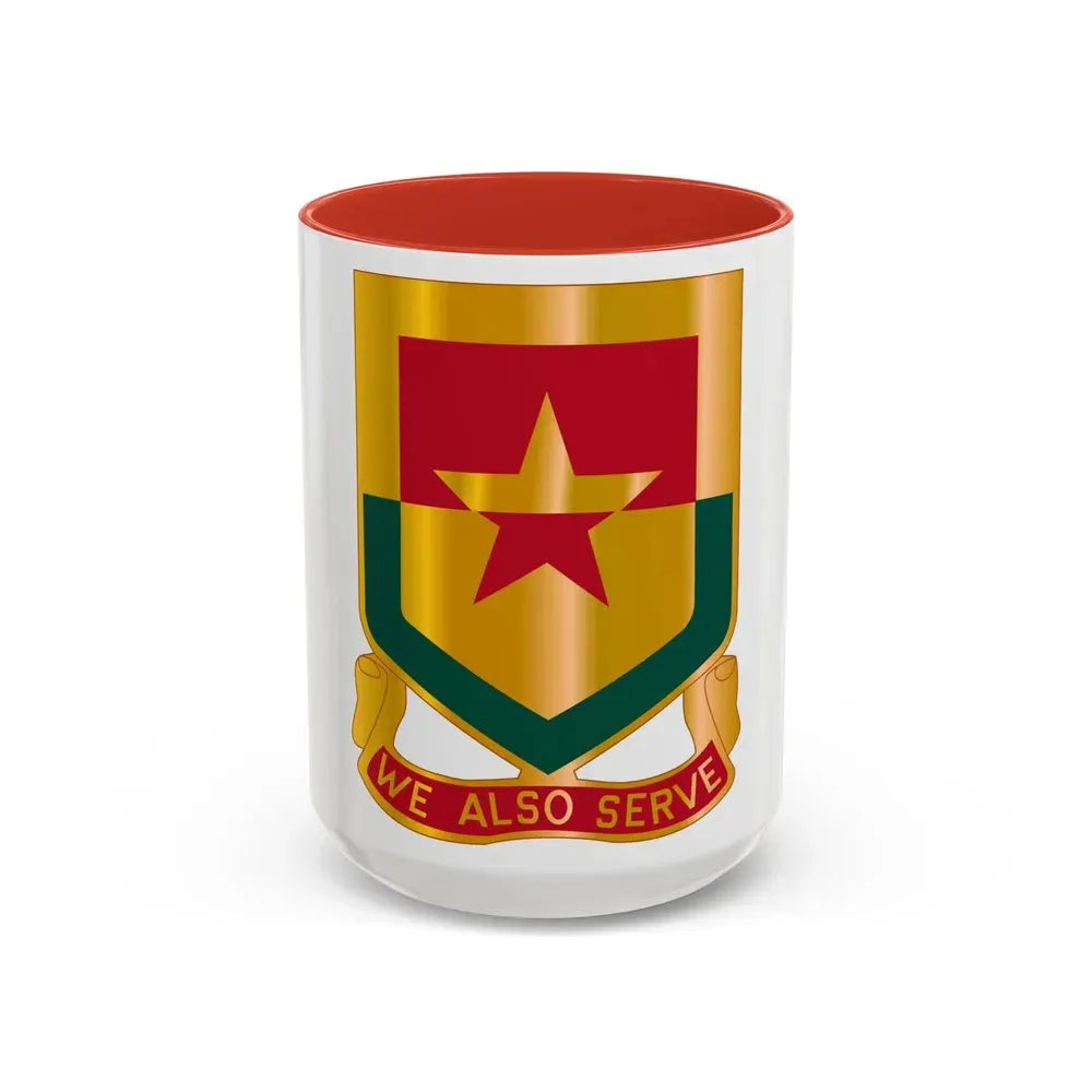 313 Cavalry Regiment (U.S. Army) Accent Coffee Mug 15oz Red - Go Mug Yourself