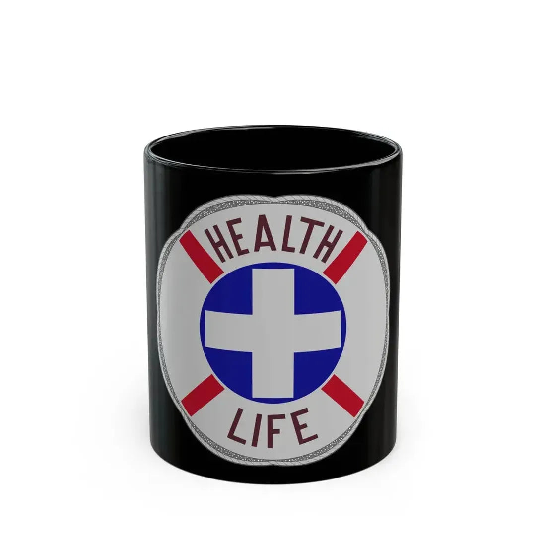 313 Hospital Center (U.S. Army) Black Coffee Mug 11oz - Go Mug Yourself