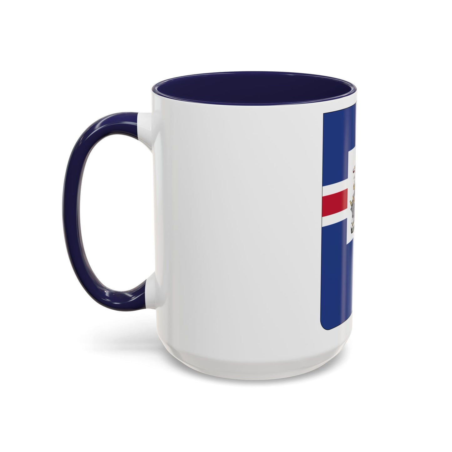 Coat of arms of the President of Iceland - Accent Coffee Mug